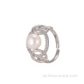 Populärer Stil Trendy Ringe Pearl Schmuck Ringe